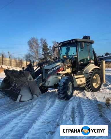Услуги Экскаватора-Погрузчика hidromek Иркутск - изображение 1