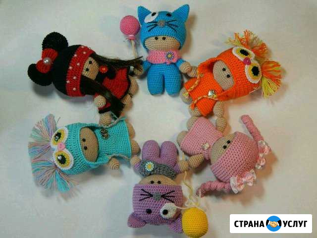 Вязаная игрушка малышка Красноярск - изображение 1