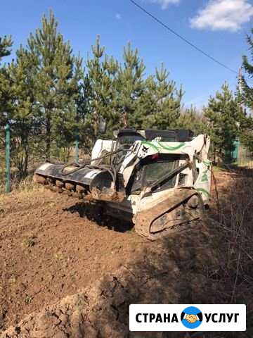 Аренда ямобура bobcat минипогрузчика бобкэт Троицк - изображение 1