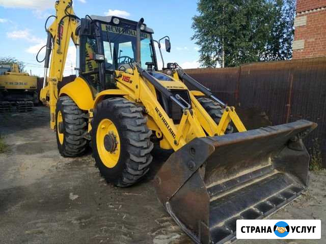 Услуги экскаватора погрузчика Челябинск - изображение 1