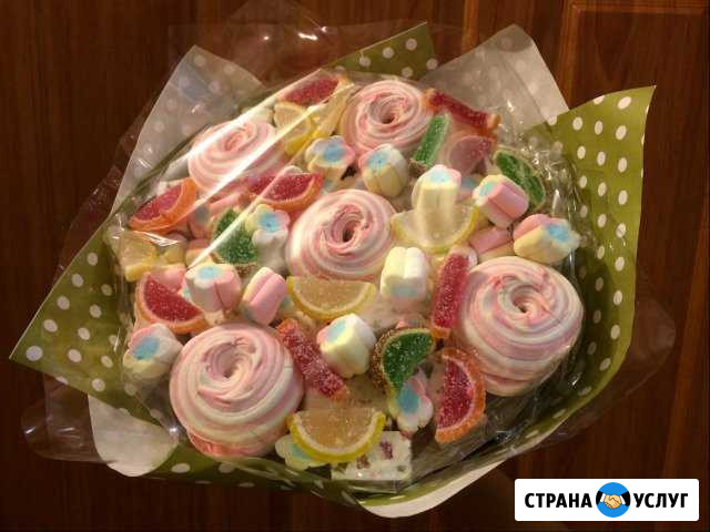Сладкий букет,букет из конфет Красноярск - изображение 1