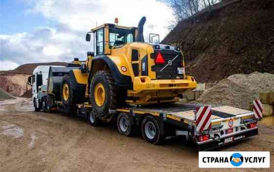 Трал низкорамный, Негабаритные перевозки Ижевск