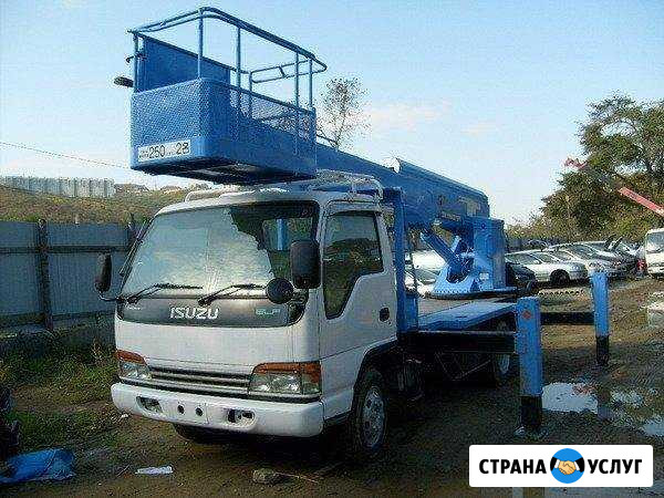 Автовышки 12-26м свой парк заказать услуги аренда Тюмень - изображение 1