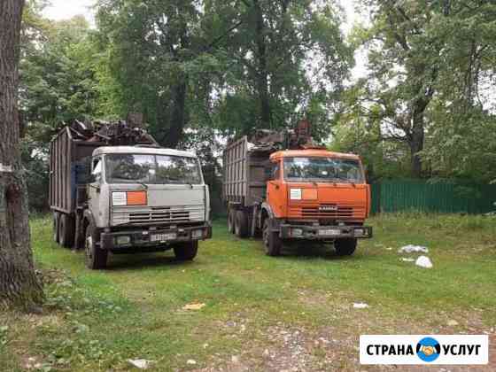 Вывоз мусора. Аренда ломовоза 25куб Казань