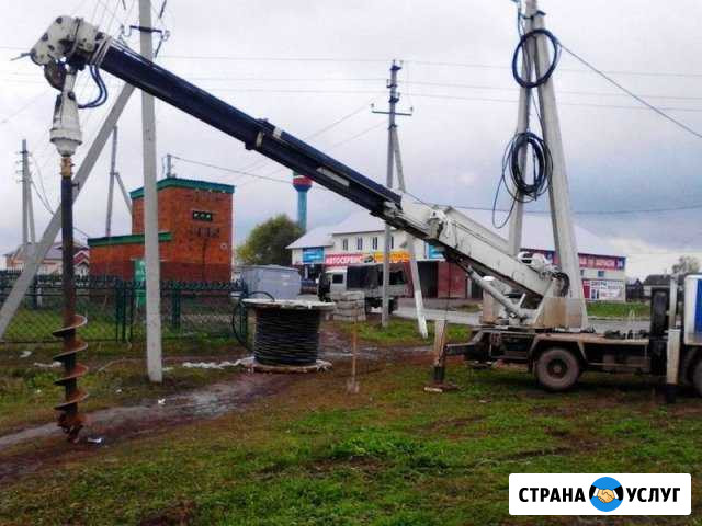 Аренда Ямобура/Ямобур/Монтаж шпунта/Установка Лэп Кубинка - изображение 1