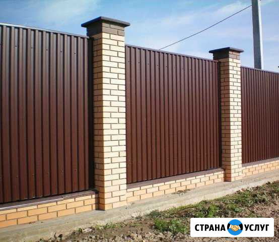 Заборы, ворота, калитки Барнаул - изображение 1