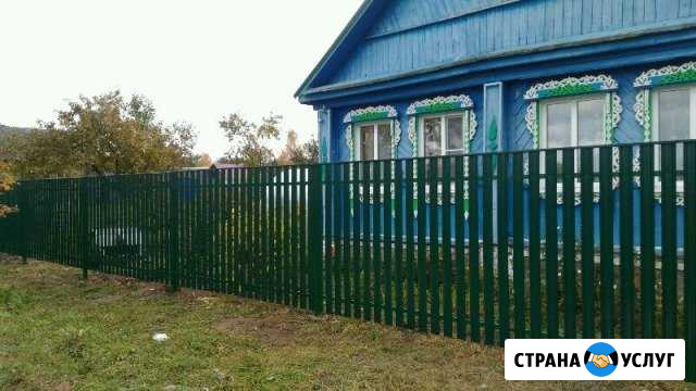 Заборы(профлист,рабица,евроштакетник), кровля Ковров - изображение 1