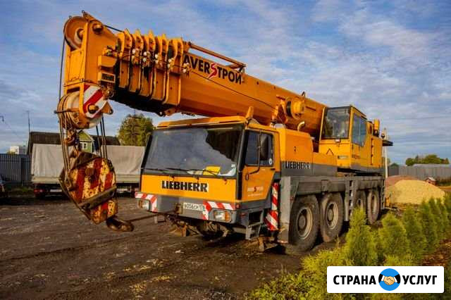 Аренда автокрана 90 тонн Liebherr Санкт-Петербург - изображение 1