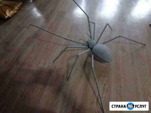 Декоративный паук из железа Атиг - изображение 1