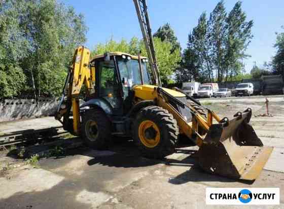 Услуг кскаватора-погрузсика, гидромолота, мини Новосибирск