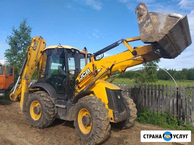 Услуги экскаватора погрузчика Бор - изображение 1