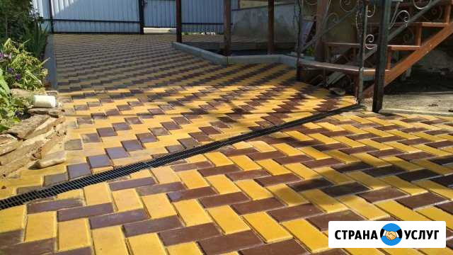 Укладка тротуарной плитки,благоустройство дворов Миллерово - изображение 1