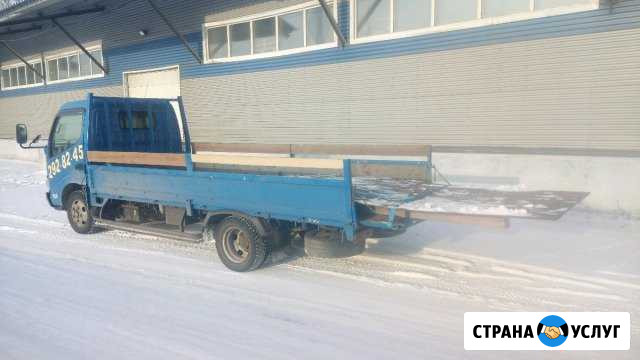 Грузоперевозки. Бортовая 3 тонны. 6 метров Красноярск - изображение 1