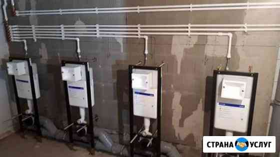 Монтаж систем отопления, водоснабжения, канализаци Тверь