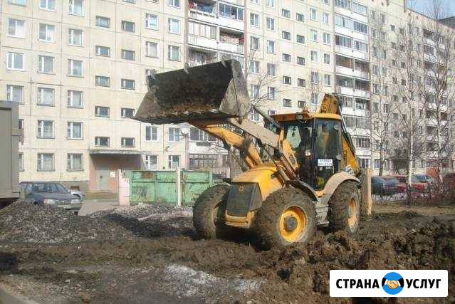Аренда трактора, экскаватора JCB. Разные ковши Санкт-Петербург - изображение 1