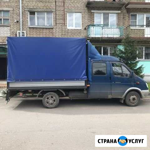 Грузоперевозки Газель фермер 3.2 метра+грузчики Рыбинск - изображение 1