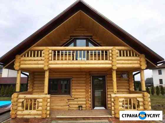 Бани из оцилиндрованного бревна Санкт-Петербург
