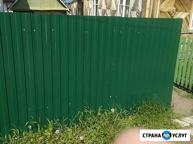 Сварка установка заборов Октябрьский - изображение 1