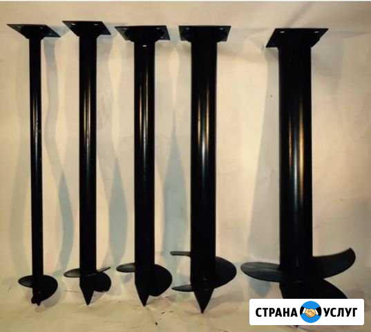 Установка монтаж свай для бань и домов Козельск - изображение 1