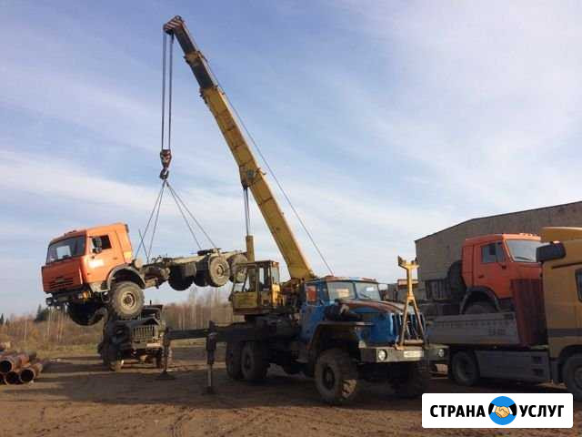 Автокран 25 тонн вездеход (пять кранов в наличии) Верещагино - изображение 1