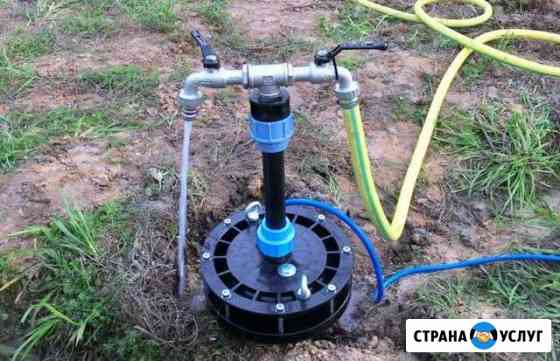Бурение скважин. Вода на участке Курган