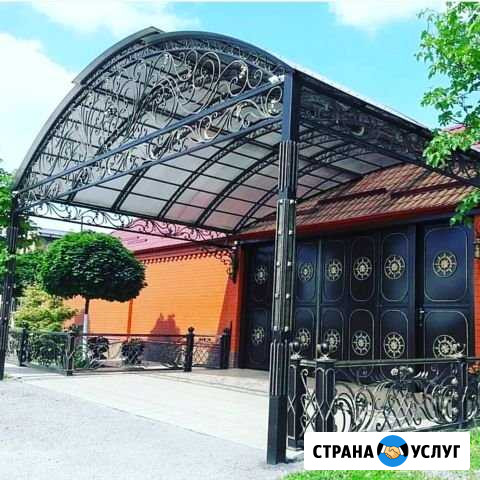 Навесы из поликарбоната Ойсхара - изображение 1