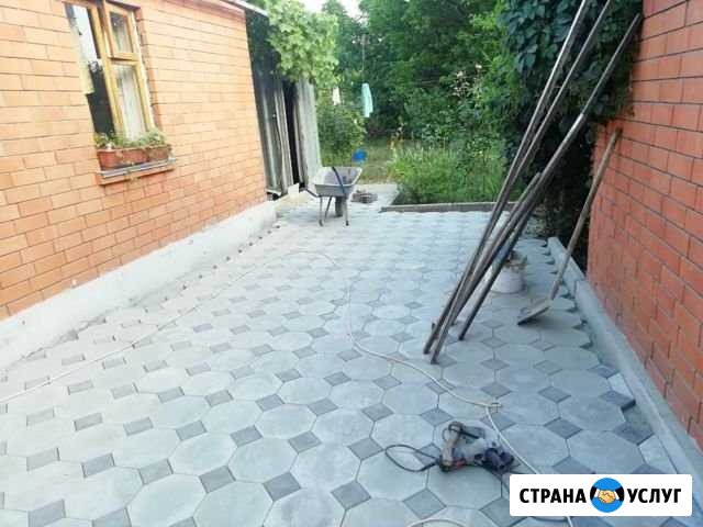 Укладка тротуарной плитки Майкоп - изображение 1