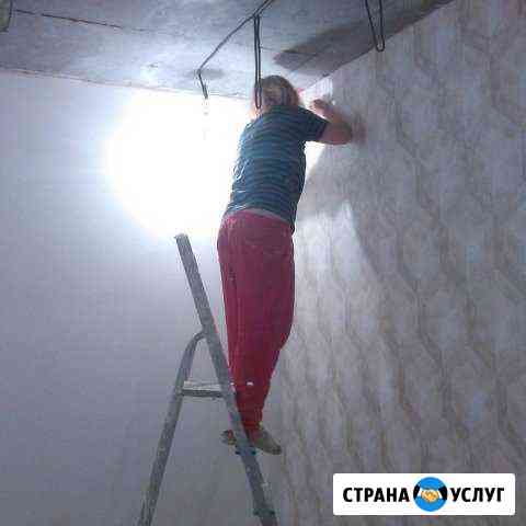 Поклейка обоев, покраска стен и потолков Барнаул