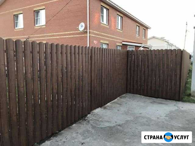 Заборы из металлического штaкетника Черкесск - изображение 1
