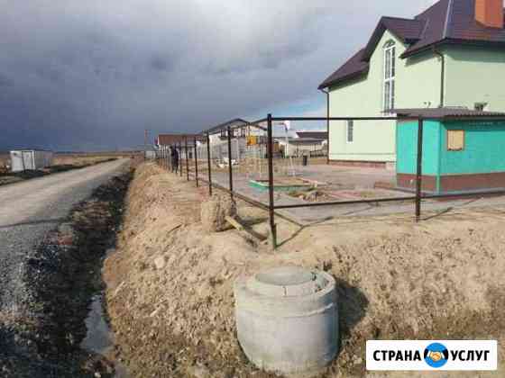 Забор на сваях саморезах Сестрорецк