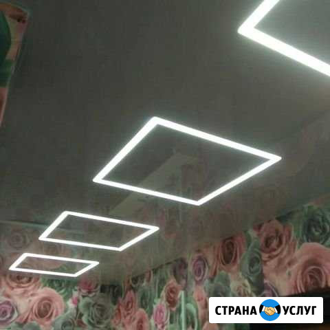 Натяжные потолки, Напольное покрытие Кемерово - изображение 1