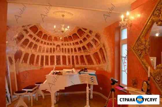 Декоративная, венецианская, фактурная штукатурка Санкт-Петербург
