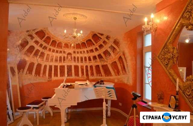 Декоративная, венецианская, фактурная штукатурка Санкт-Петербург - изображение 1