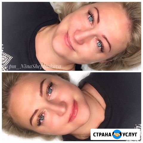 Перманентный макияж бровей, губ и стрелок Брянск - изображение 1