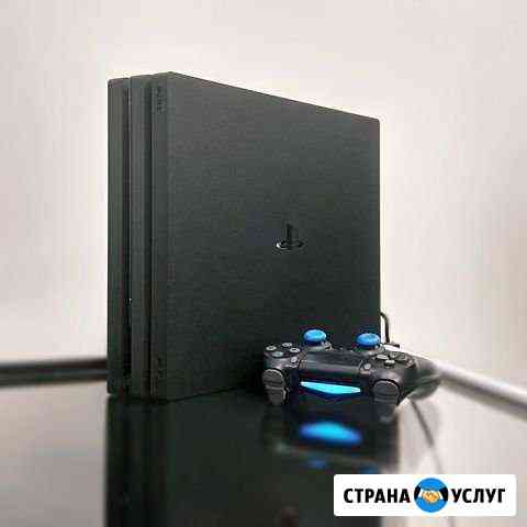 PlayStation 4 / Pro + 2 Геймпада + 3 игры (Прокат) Челябинск
