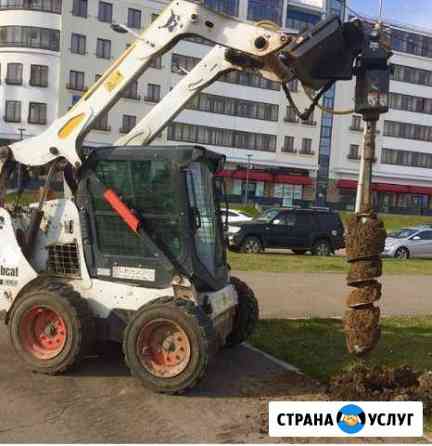 Услуги бобкэт ямобур Красноярск