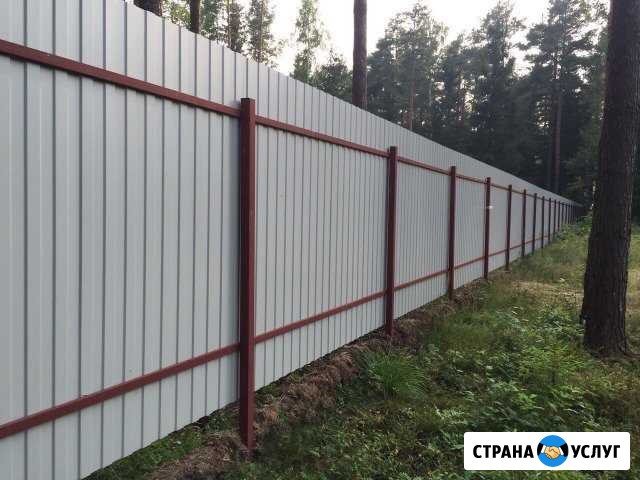 Забор, ворота, калитки, навесы Куровское - изображение 1