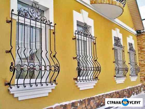 Решётки на окна, балкон, двери. Перегородки Иркутск