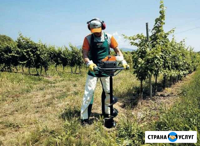 Бурение под столбики Чистенькая - изображение 1