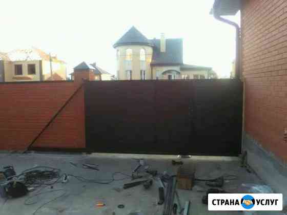 Откатные ворота,шлагбаумы,металоконструкции Ульяновск