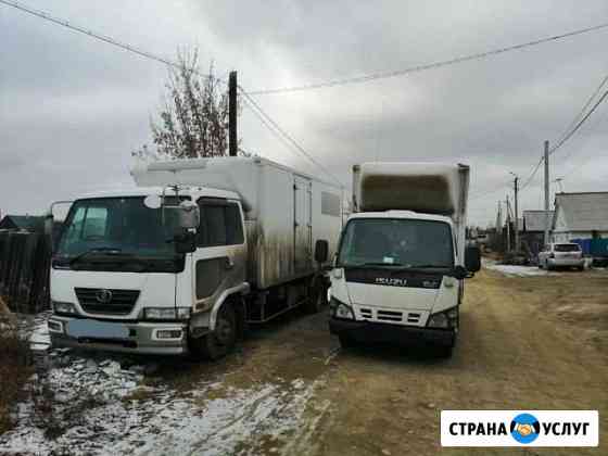 Грузоперевозки до 6 тонн, рефрижератор, апарель Иркутск
