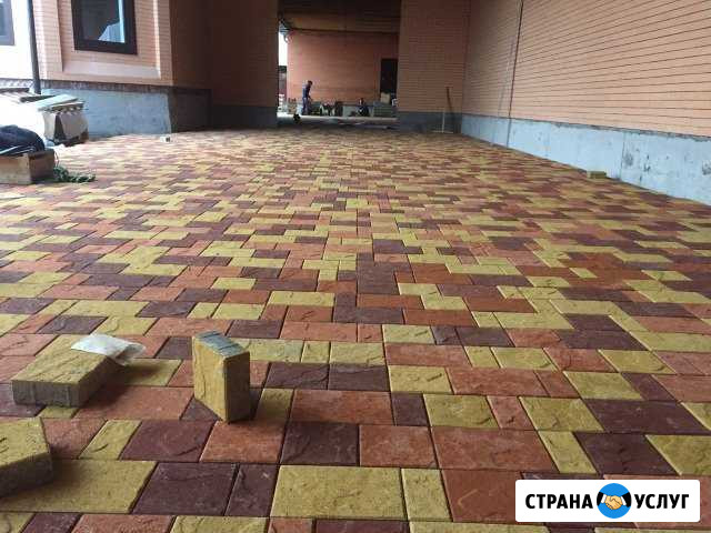 Укладка брусчатки Урус-Мартан - изображение 1