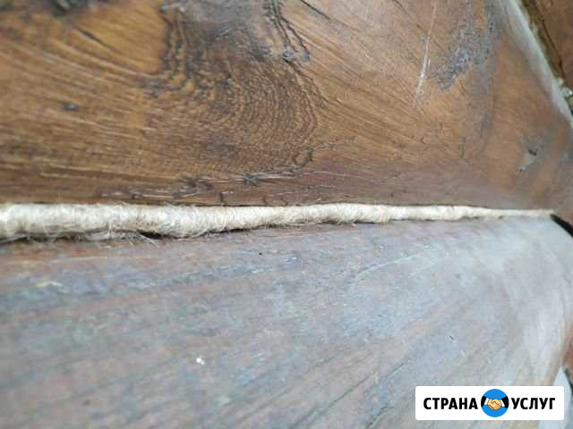 Конопатка домов, бань Шелехов - изображение 1