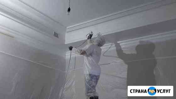 Шпаклевка,покраска, обои, декор Казань