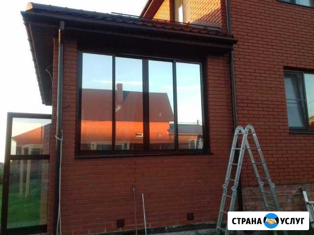 Тонировка, бронирование стекол зданий Тула - изображение 1