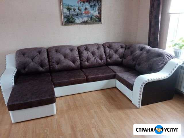Ремонт и перетяжка мягкой мебели, шкафы купе, кухн Омск - изображение 1