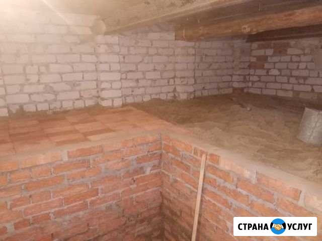 Кладка кирпичапогребподвалсмотровые ямы/каменщи Рязань - изображение 1