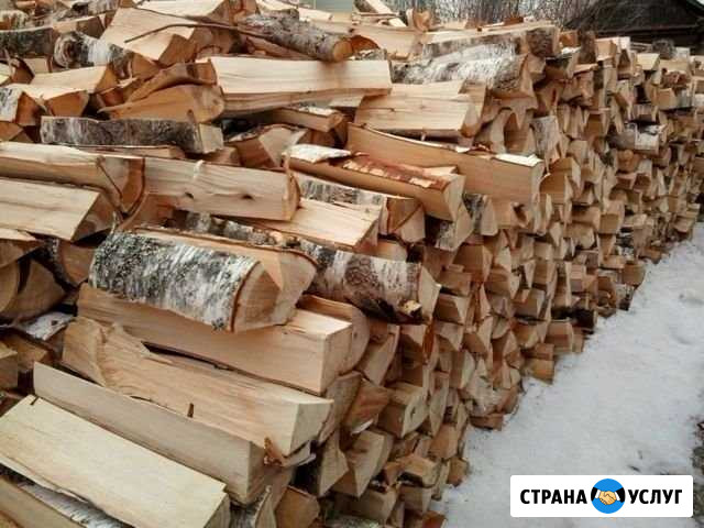 Дрова колотые 35-40см Тверь - изображение 1