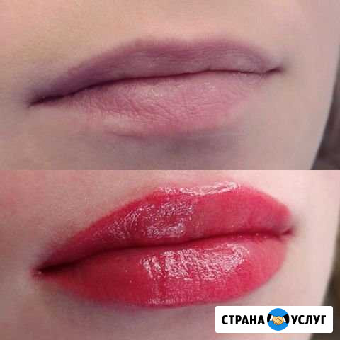 Напыление, татуаж, брови, губы, веки. Удаление тат Брянск - изображение 1