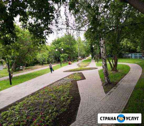 Укладка Тротуарной - дорожной плитки Москва